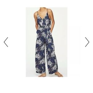 Loft Floral Jumpsuit